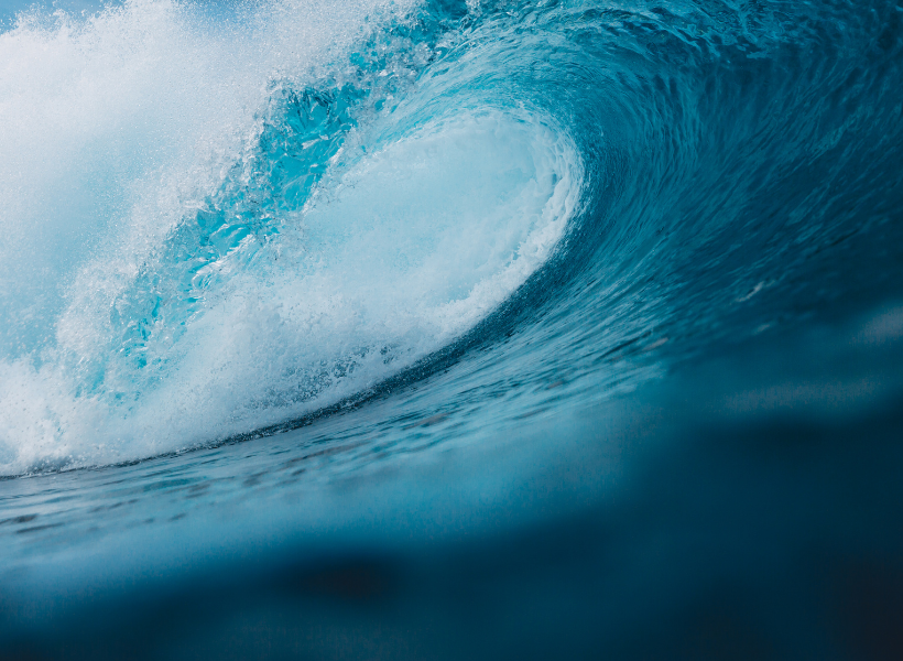 Waves of water