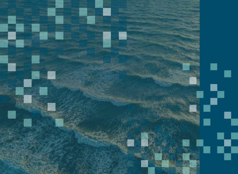 Abstract Pixelated Wave
